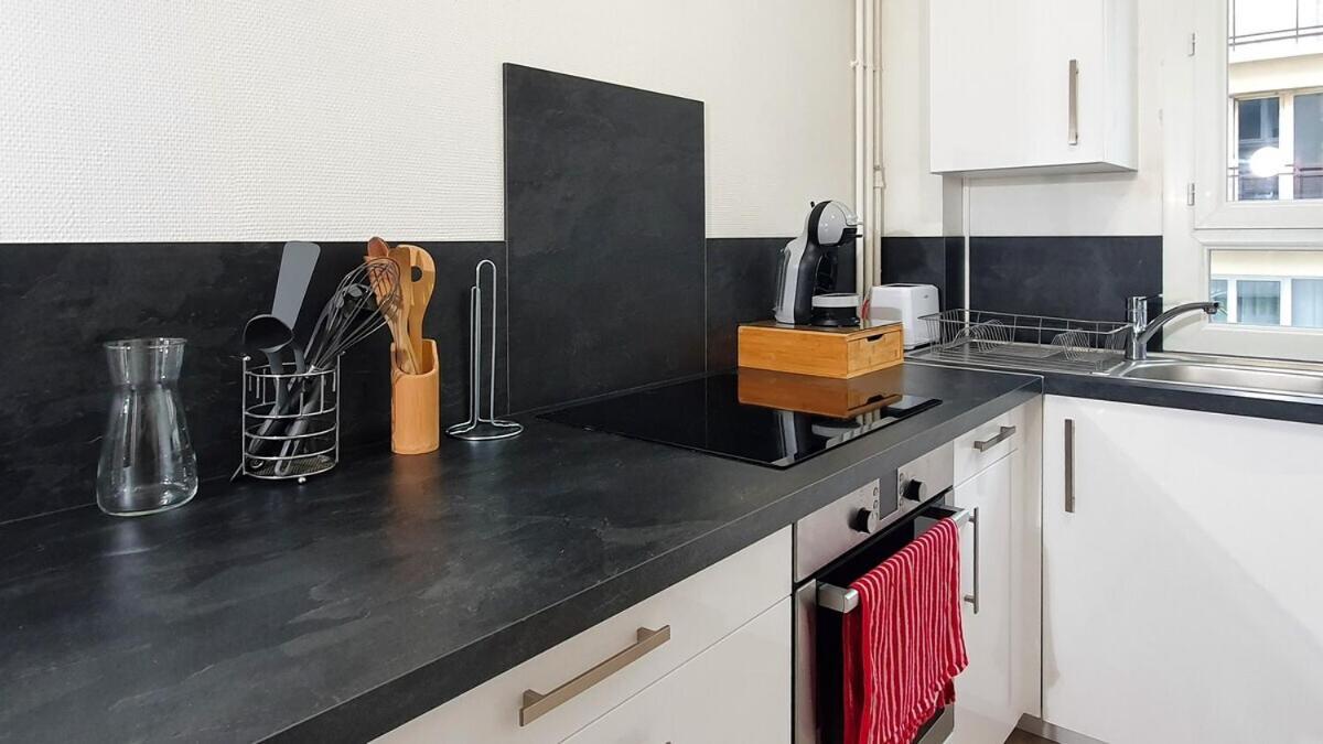 Charmant Appartement Proche De L'Abbaye-Aux-Dames ก็อง ภายนอก รูปภาพ